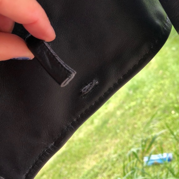 Women’s cropped Schott Perfecto leather jacket - Picture 5 of 5